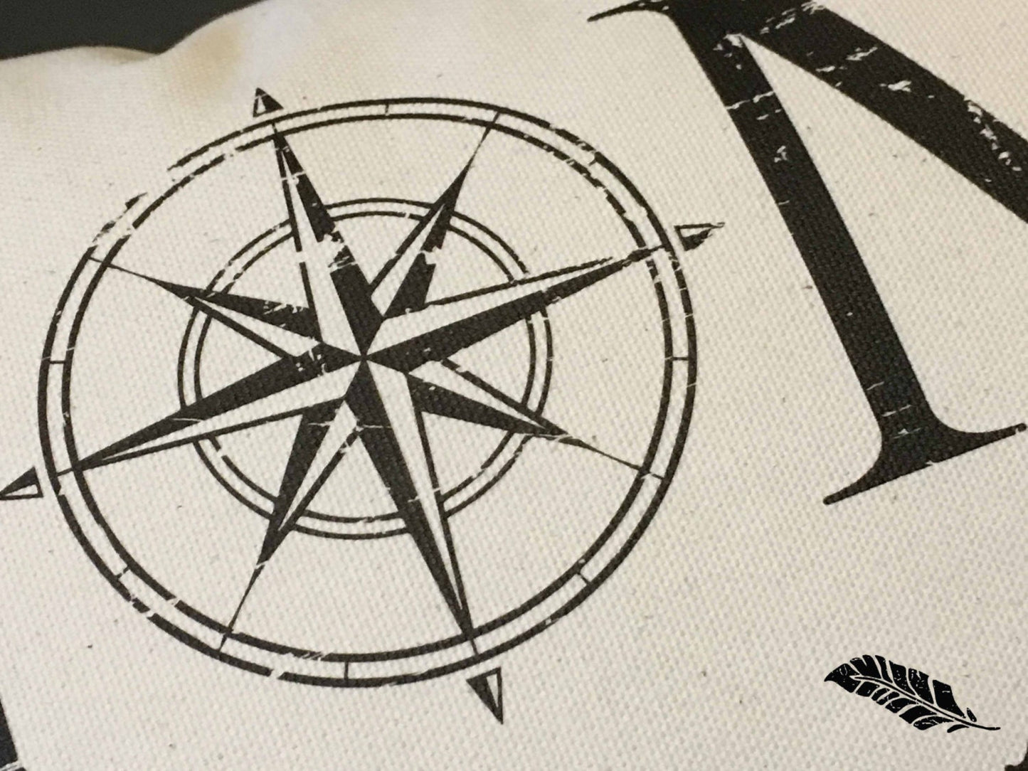 BE STILL GPS Latitude Longitude coordinates pillow map pillow housewarming Nautical lake decor lightly distressed