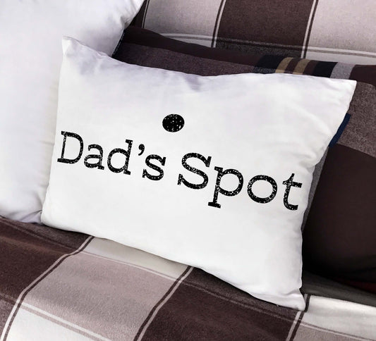 DAD'S SPOT, pillow gift for father pop grandpa, gift for Dad, Christmas Dad