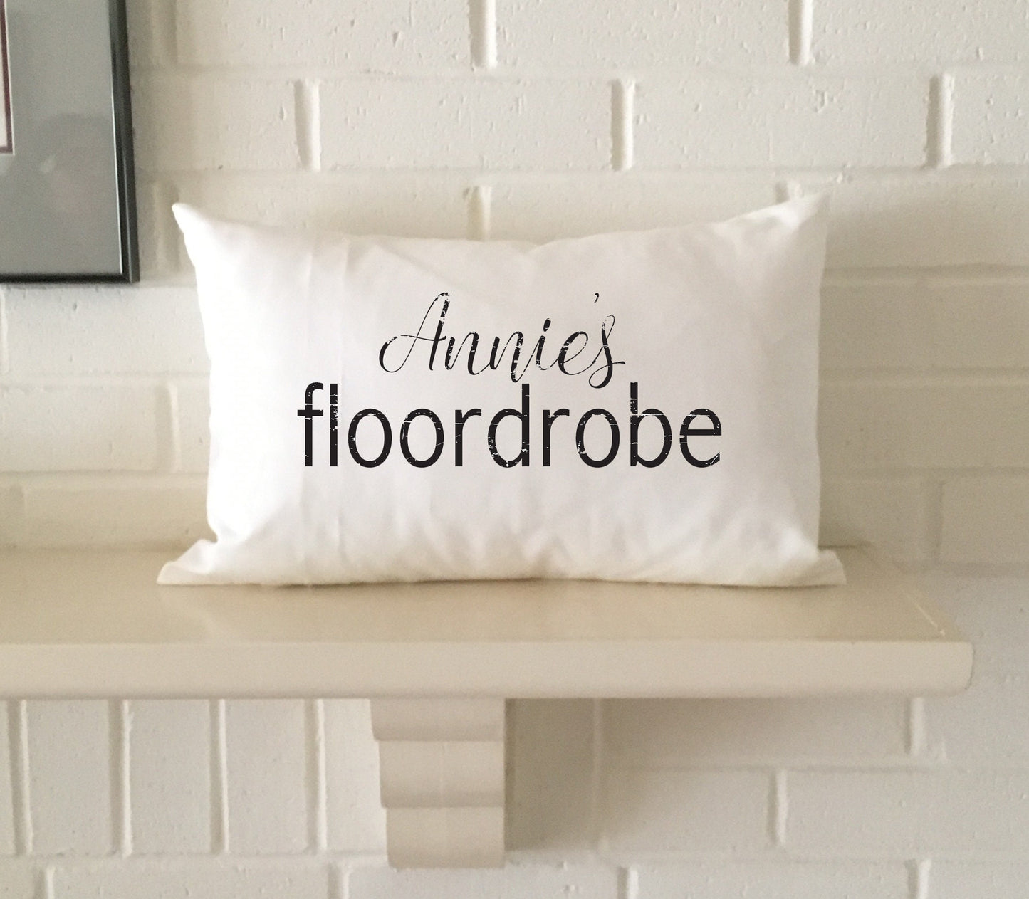 personalized gift pillow floordrobe for your college student, daughter, son, roommate, sister, friend, son, brother