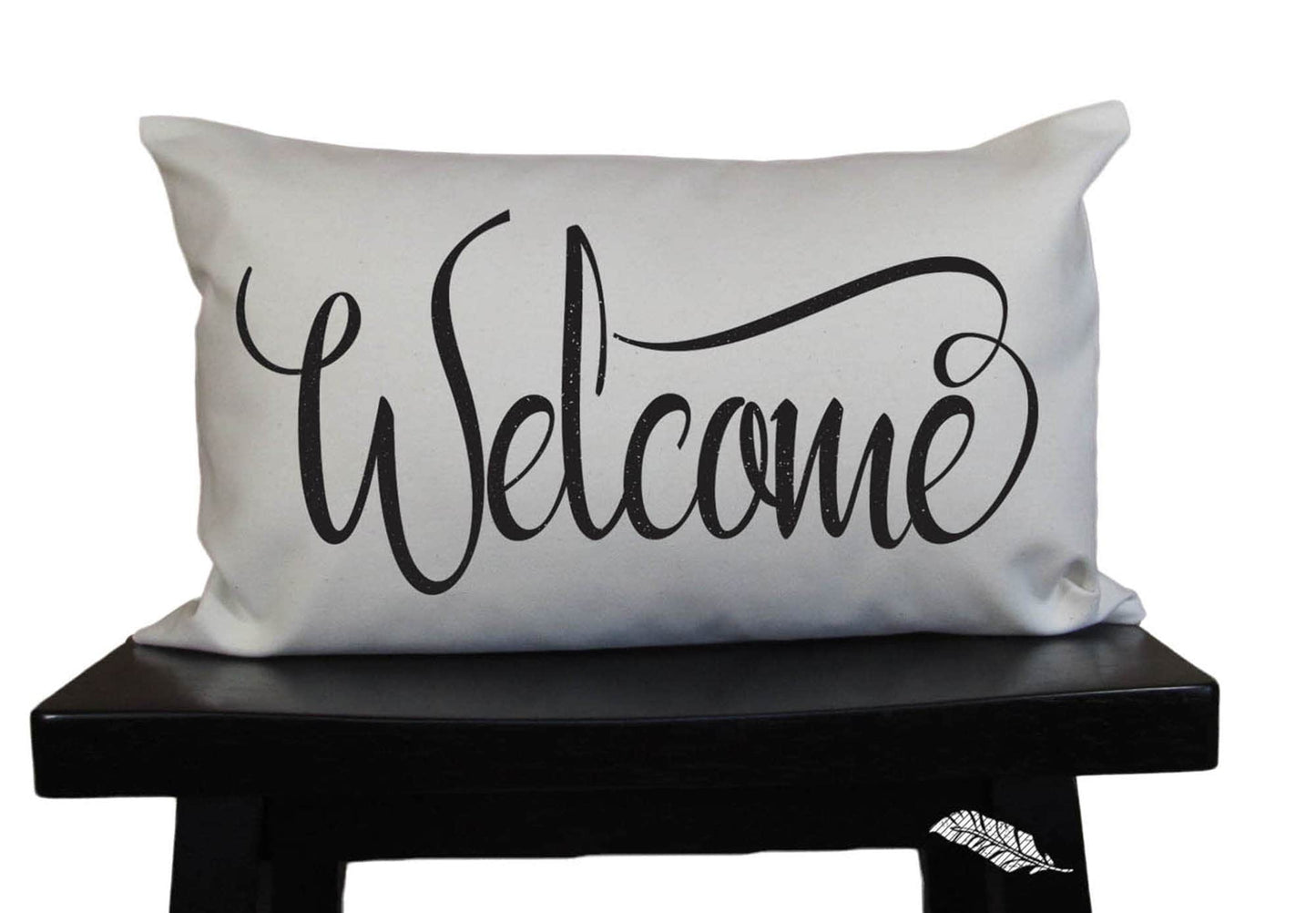 Welcome fall holiday pillow, holiday decor, part of Welcome, Gather, Celebrate collection